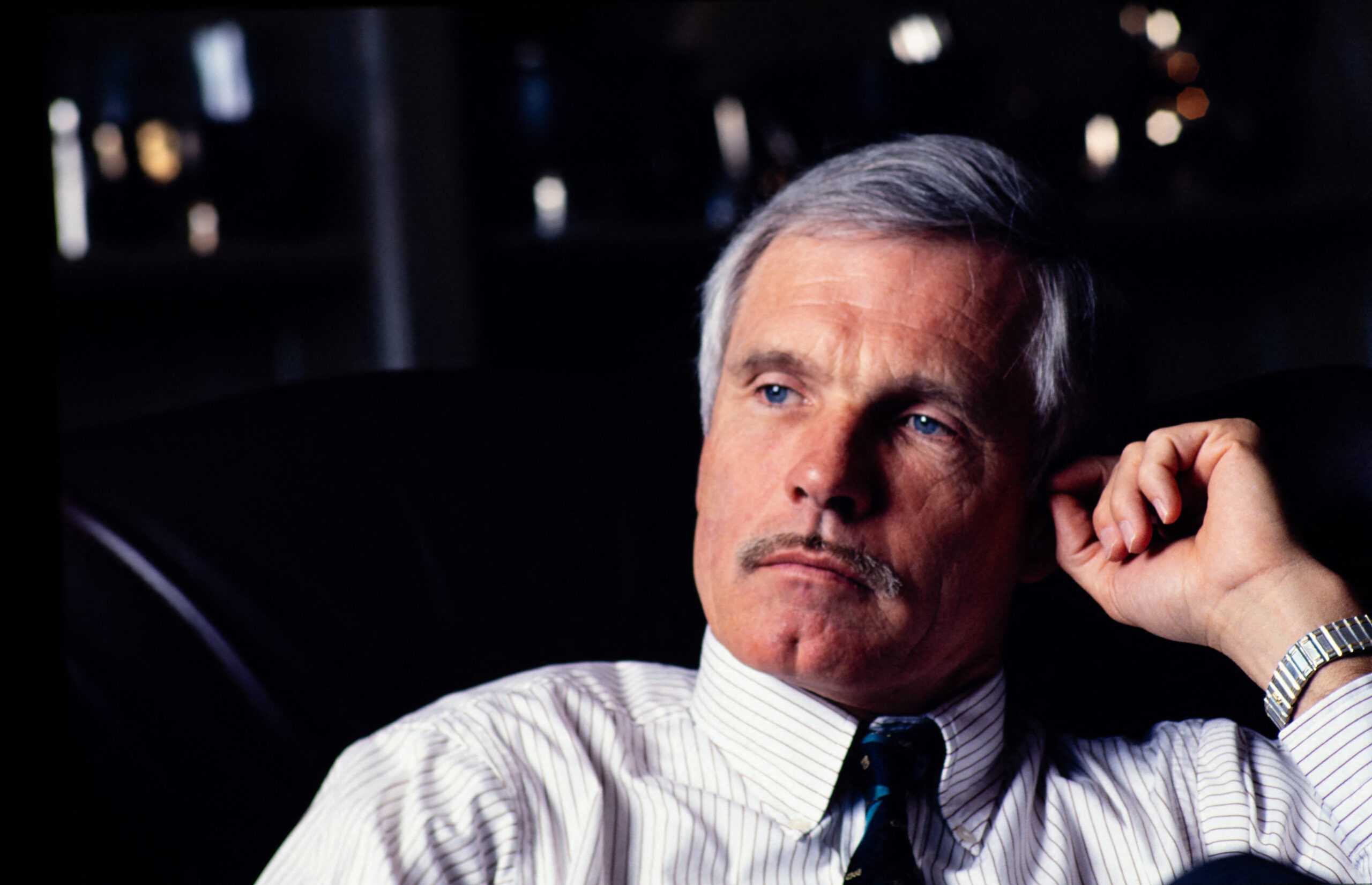 Ted Turner At CNN