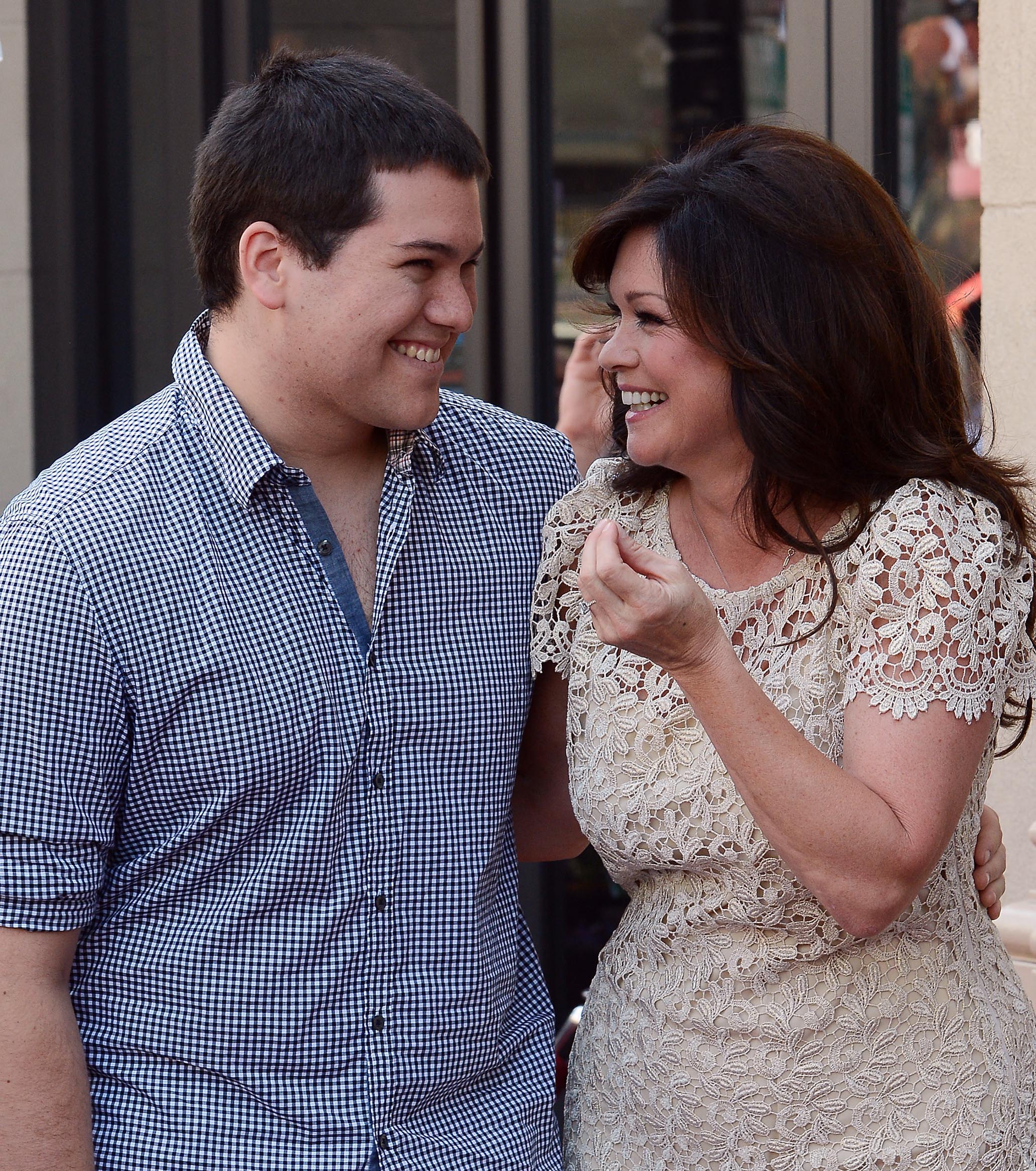 Valerie Bertinelli receives a star on the Hollywood Walk of Fame in Los Angeles